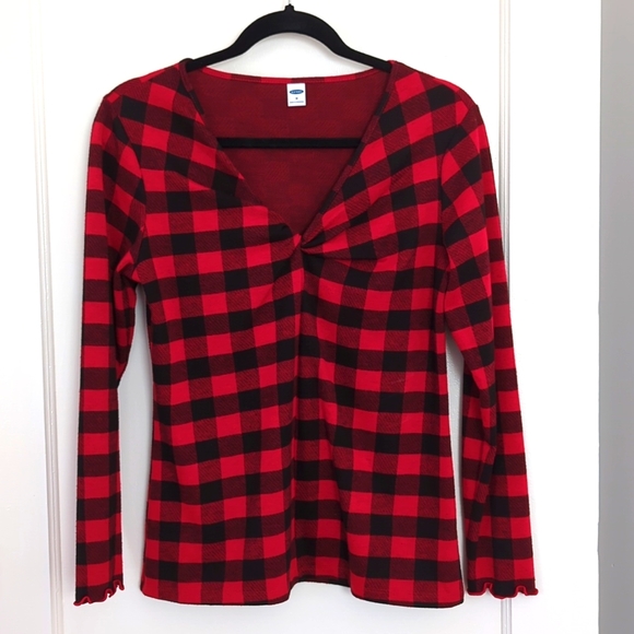 Old Navy Tops - Old Navy Women's Buffalo Pattern Top Size M